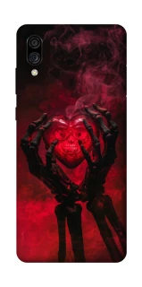 Чехол на ZTE Blade A5 (2020) Heart in the hands of a skeleton фото 1 из 1