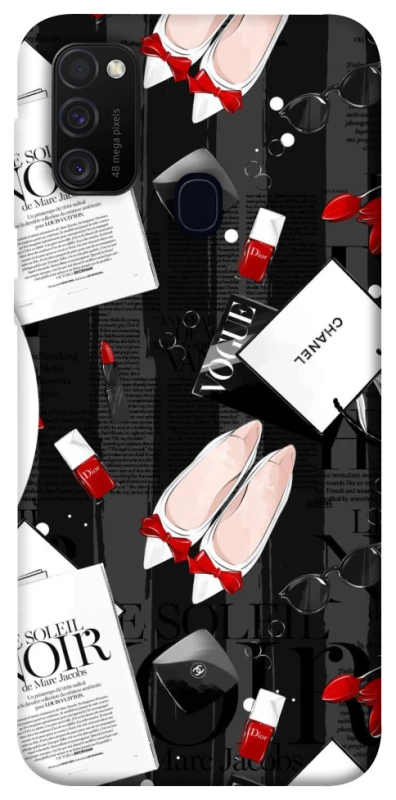 Чехол на Samsung Galaxy M21 Fashion collage ver.4 фото 1 из 1