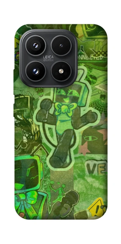 Чохол на Xiaomi 17 Dandysworld tv green theme фото 1 з 1