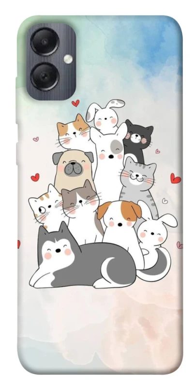 Чехол на Samsung Galaxy A05 Funny Pets ver.2 фото 1 из 1