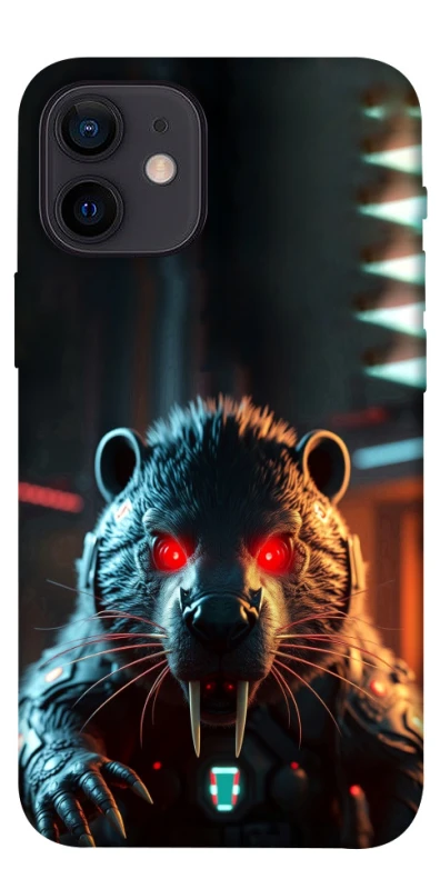 Чохол на Apple iPhone 12 mini (5.4") Cyber ​​beaver фото 1 з 1