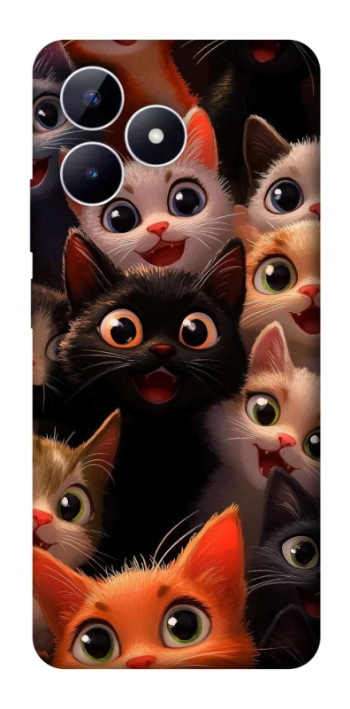 Чохол на Realme Note 50 5G happy cats фото 1 з 1