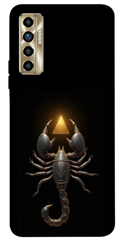 Чехол на TECNO Camon 17P Scorpio with Golden Triangle фото 1 из 1