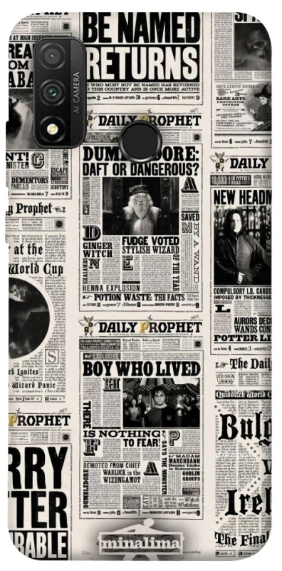 Чехол на Huawei P Smart (2020) Harry Potter newspaper фото 1 из 1
