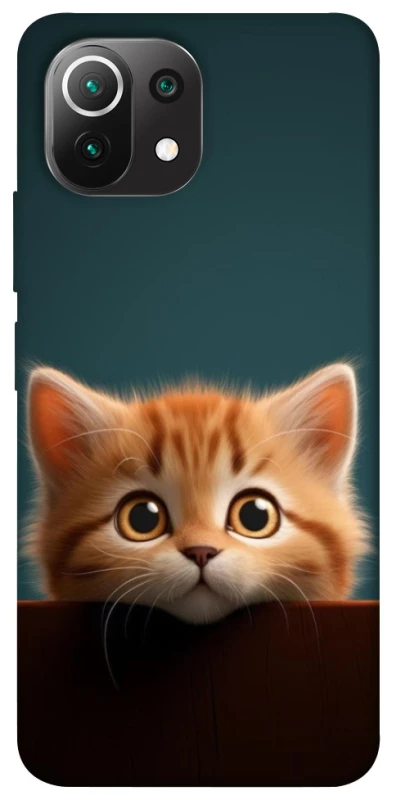 Чехол на Xiaomi Mi 11 Lite Чехол Котёнок фото 1 из 1