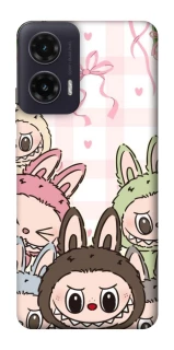 Чохол на Motorola Moto G35 All Labubu 2 фото 1 з 1