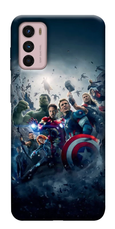 Чехол на Motorola Moto G42 Marvel heroes фото 1 из 1