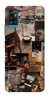 Чохол на ZTE Blade A71 Coffee collage ver.2 фото 1 з 1
