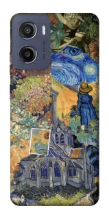 Чехол на Motorola Moto E15 Van Gogh collage фото 1 из 1