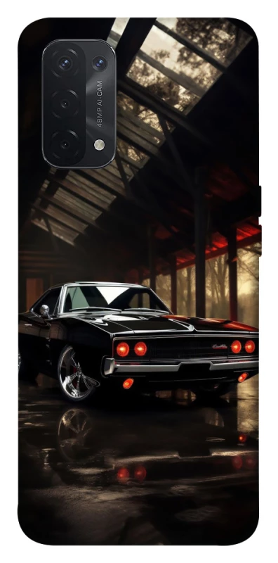 Чохол на Oppo A54 5G / A74 5G Black classic car фото 1 з 1