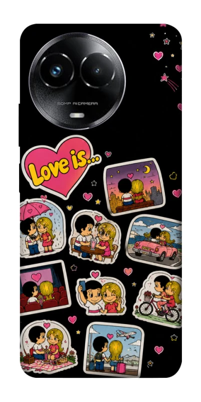 Чохол на Realme C67 4G Love is ver.3 фото 1 з 1