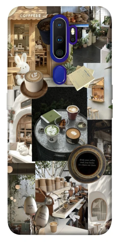 Чохол на Oppo A5 (2020) / Oppo A9 (2020) Coffee collage ver.4 фото 1 з 1