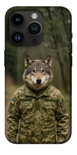 Чехол на Apple iPhone 14 Pro (6.1") Волк защитник фото 1 из 1