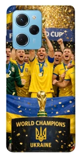 Чехол на Xiaomi Poco X5 Pro 5G UA-Football ver.5 фото 1 из 1