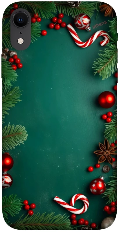 Чохол на Apple iPhone XR (6.1") Новорічний v35 фото 1 з 1