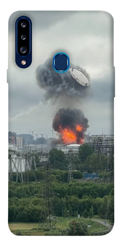 Чохол на Samsung Galaxy A20s Moscow never sleeps ver.4 фото 1 з 1
