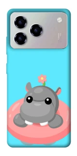 Чохол на ZTE Blade A76 Adopt Me Hippo Floatie фото 1 з 1