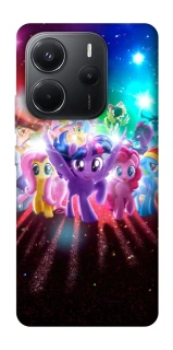 Чехол на Xiaomi Redmi Note 14 4G (Int. version) My Little Pony ver.1 фото 1 из 1