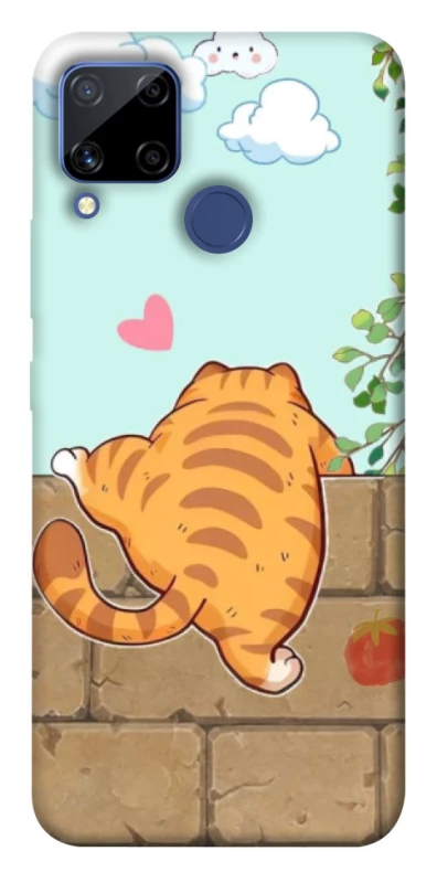 Чохол на Realme C15 Cat the meow фото 1 з 1