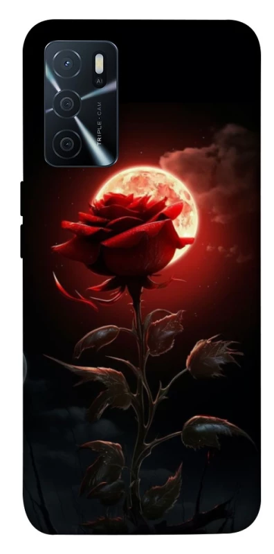 Чехол на Oppo A16s / A16 Красная роза фото 1 из 1