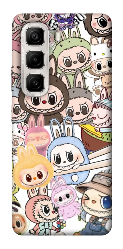 Чохол на Infinix Hot 50 4G All Labubus фото 1 з 1