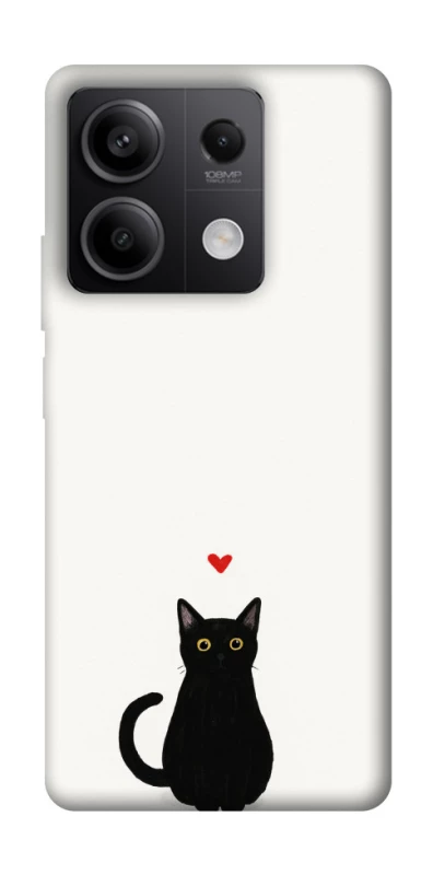 Чохол на Xiaomi Redmi Note 13 5G cat in love фото 1 Чохол на Xiaomi Redmi Note 13 5G cat in love фото 1 з 1