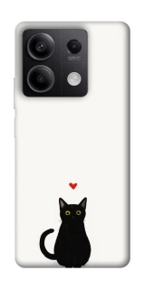 Чохол на Xiaomi Redmi Note 13 5G cat in love фото 1 Чохол на Xiaomi Redmi Note 13 5G cat in love фото 1 з 1