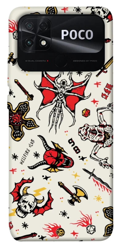 Чохол на Xiaomi Poco C40 Stranger Things ver.2 фото 1 з 1