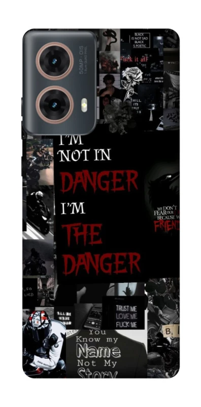 Чохол на Motorola Moto G85 Danger collage фото 1 з 1