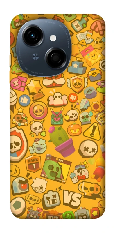 Чехол на TECNO Spark Go 1 Brawl Stars ver.6 фото 1 из 1