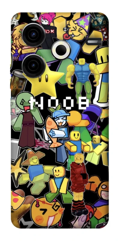 Чохол на TECNO Pova 6 Neo (LI6) Roblox Noob фото 1 з 1