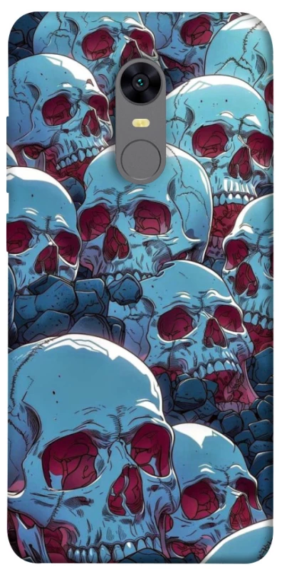 Чехол на Xiaomi Redmi 5 Plus / Redmi Note 5 (Single Camera) Skulls v2 фото 1 из 1