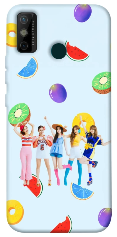 Чохол на TECNO Spark 6 Go RED VELVET v2 фото 1 з 1