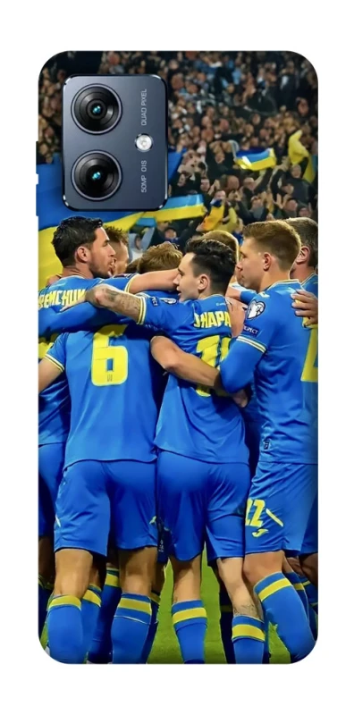Чехол на Motorola Moto G54 Power Сборная Украины v3 фото 1 из 1