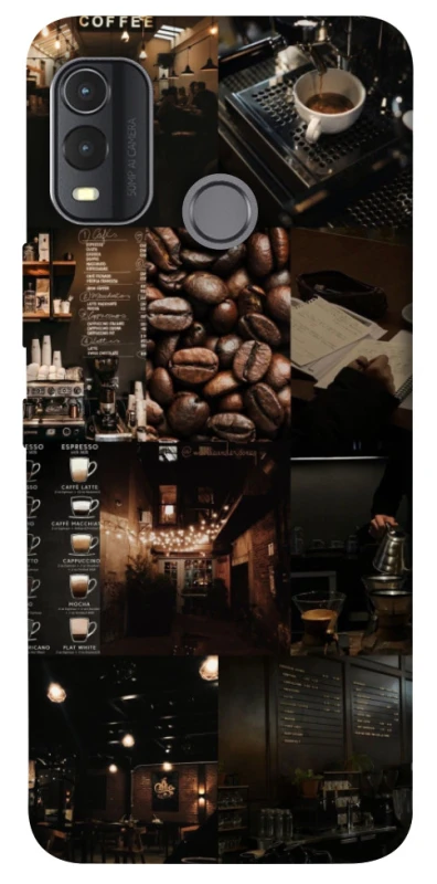 Чехол на Nokia G11 Plus Coffee collage ver.1 фото 1 из 1