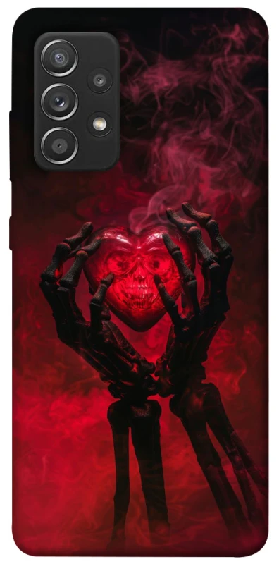 Чохол на Samsung Galaxy A52 4G / A52 5G Heart in the hands of a skeleton фото 1 з 1