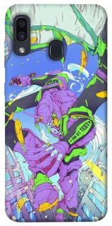 Чохол на Samsung Galaxy A20 / A30 Євангеліон v2 фото 1 з 1