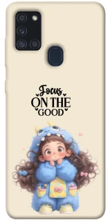 Чохол на Samsung Galaxy A21s Focus on the Good фото 1 з 1