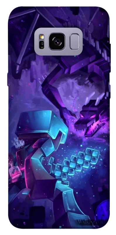 Чохол на Samsung G955 Galaxy S8 Plus Minecraft dragon фото 1 з 1