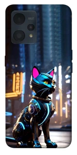 Чохол на Realme 9 4G / 9 Pro+ Cyber cat фото 1 з 1