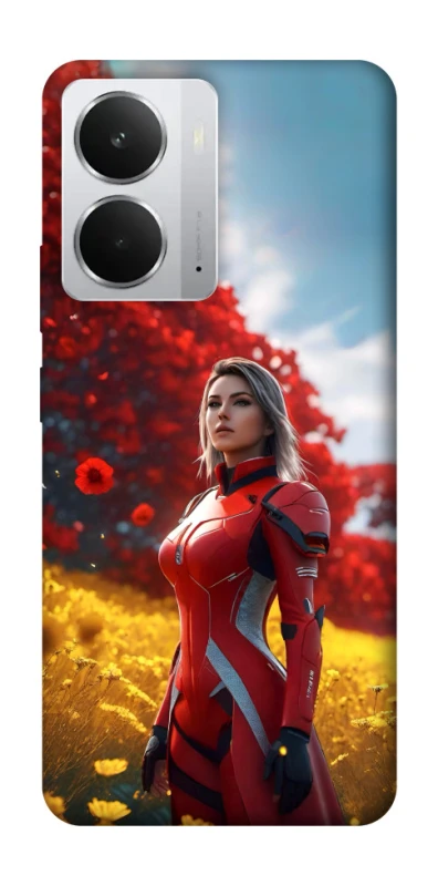 Чохол на Realme 14 Cyber space girl ver.5 фото 1 з 1