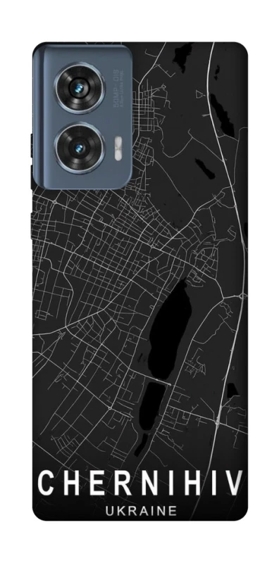 Чехол на Motorola Edge 50 Chernihiv map фото 1 из 1