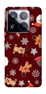 Чехол на Xiaomi 15 Pro Новогодний v6 фото 1 из 1