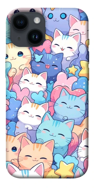 Чохол на Apple iPhone 14 (6.1") Funny Kittens ver.3 фото 1 з 1