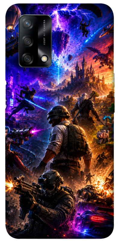 Чехол на Oppo A74 4G My Games фото 1 из 1