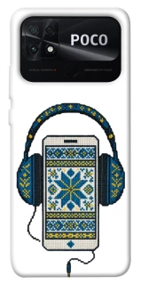 Чехол на Xiaomi Poco C40 Современная вышиванка фото 1 из 1