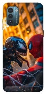 Чехол на Nokia G21 Venom vs Spiderman фото 1 из 1