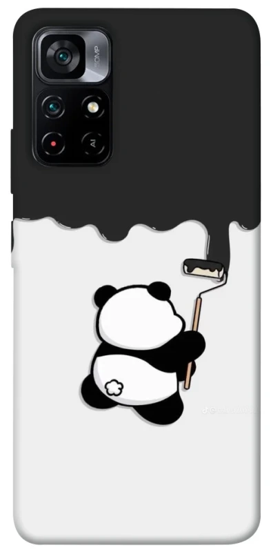 Чохол на Xiaomi Poco M4 Pro 5G Panda painter фото 1 з 1
