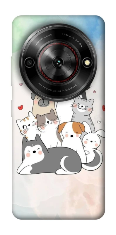 Чохол на ZTE Nubia Focus Funny Pets ver.2 фото 1 з 1