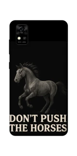 Чехол на ZTE Blade A31 Don't push the horses фото 1 из 1
